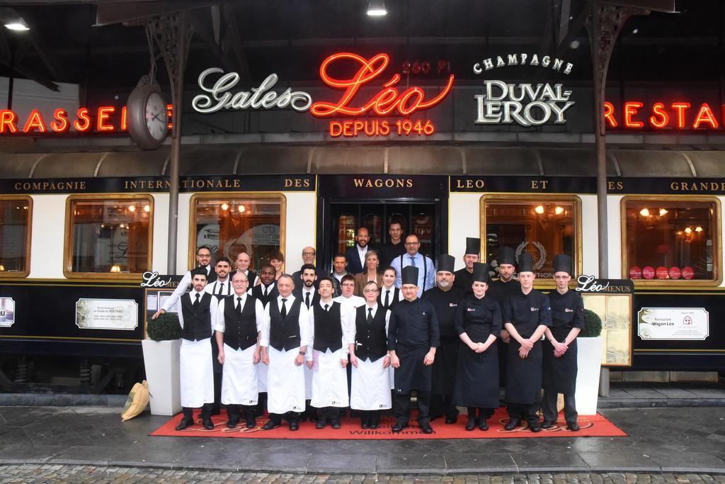 Hotel Leo Station, Villa Et Annexes Bastogne Exterior foto
